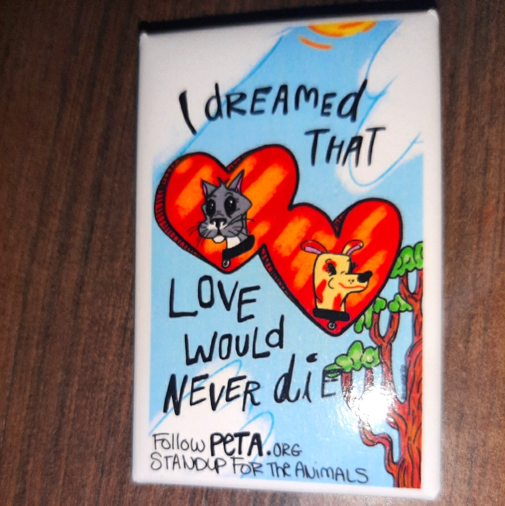 Animal Activism paper button